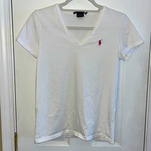 Women’s Ralph Lauren Sport V-Neck Tee
